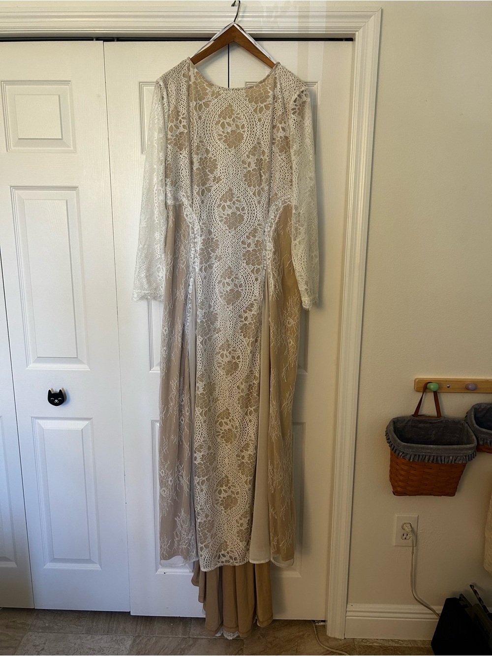 Lulu's “Forever You and I” White Lace Maxi Dress